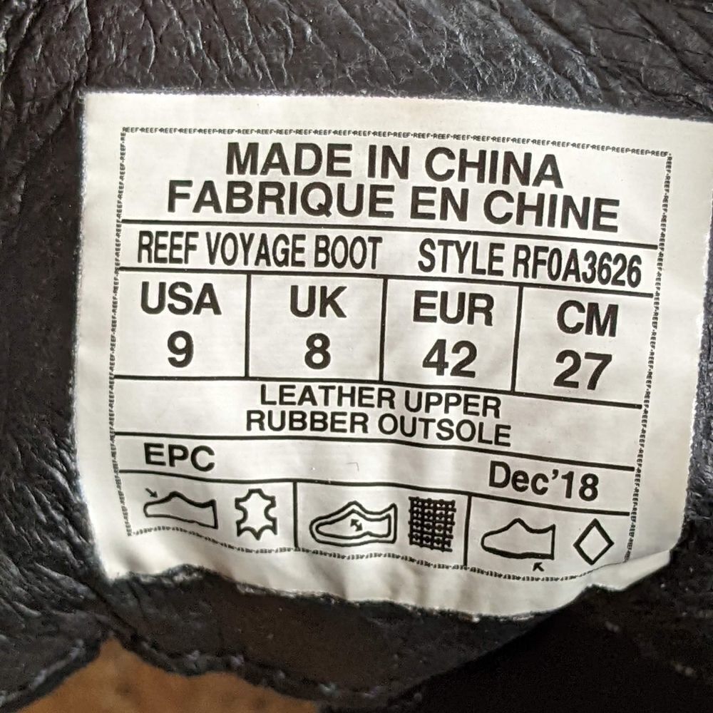 REEF VOYAGE BOOT   - Picture 10 of 12
